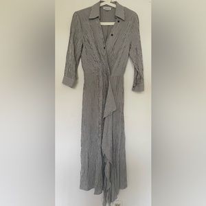 Calvin Klein gauze collard dress